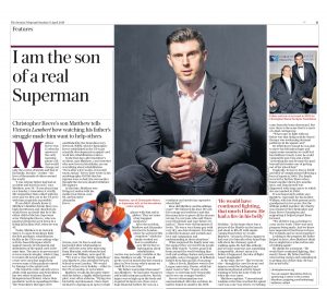superman; matthew reeve; editorial photographer